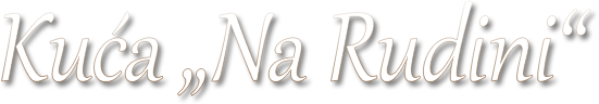 Kuća Na Rudini